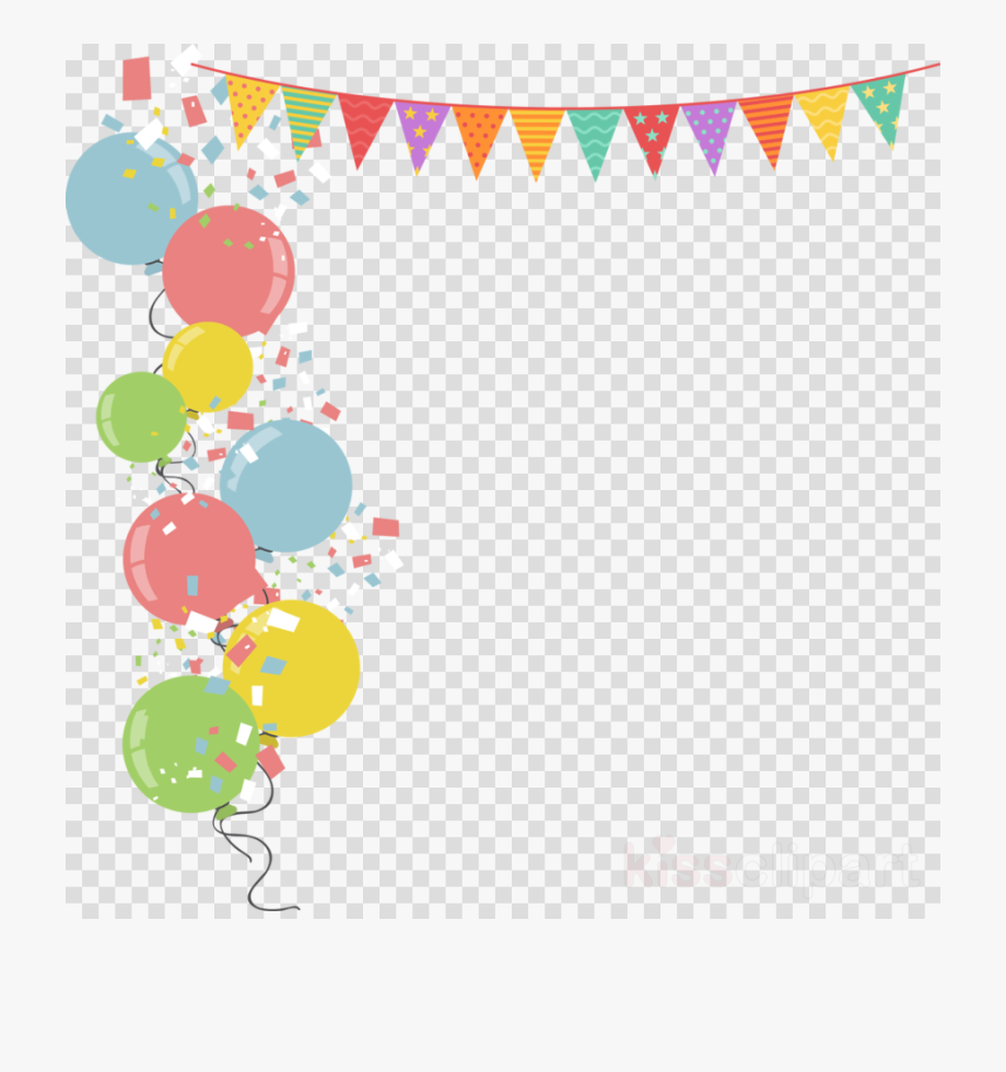 Birthday Party Clipart Border