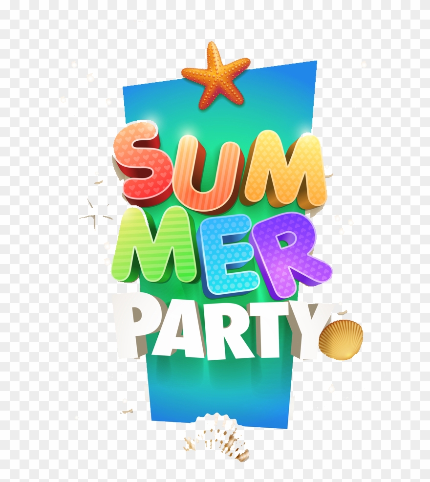 Clipart summer party.