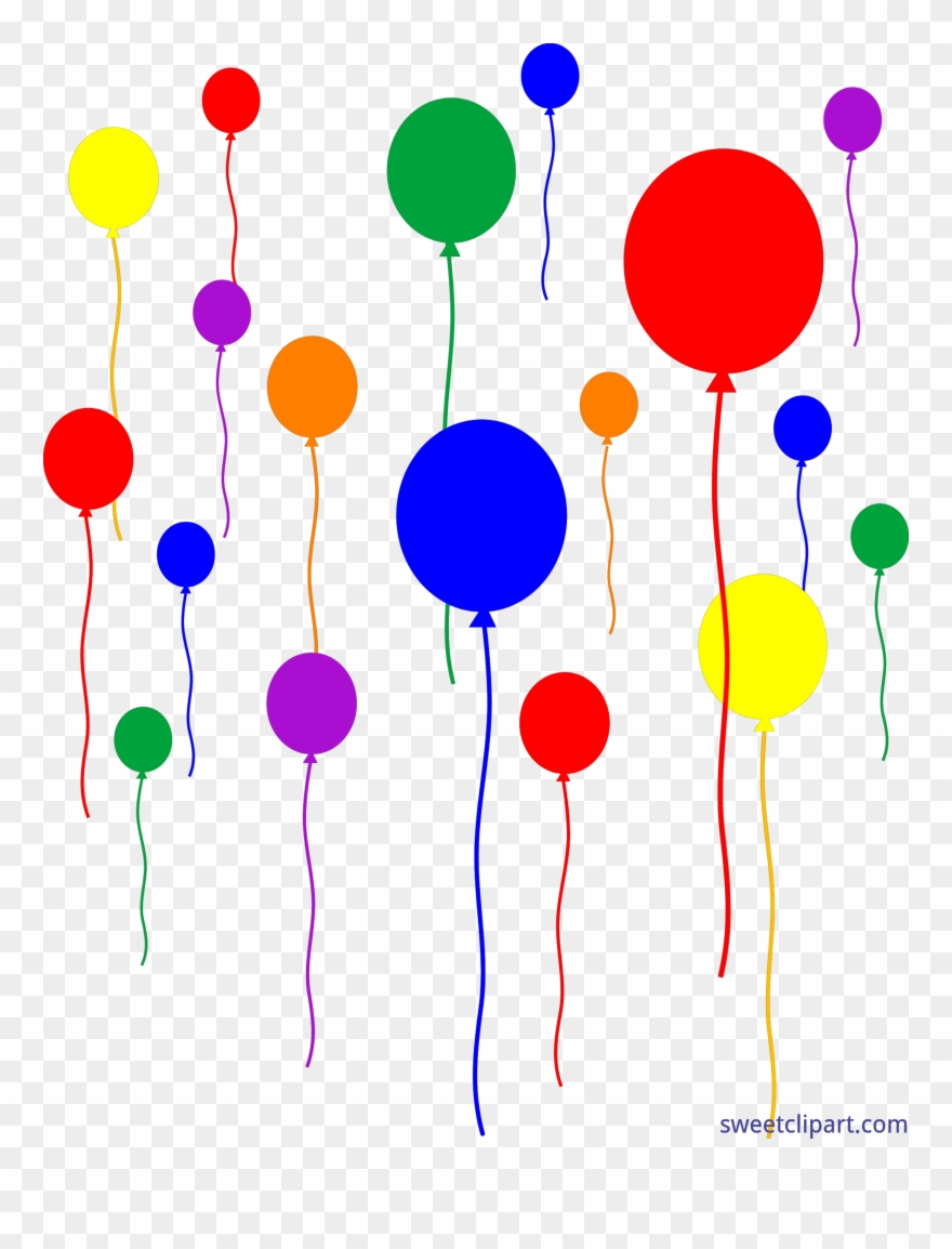 Vector Free Download Birthday Party Balloons Clipart
