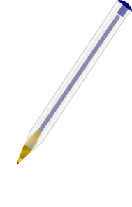 Blue Ballpoint Pen PNG, SVG Clip art for Web