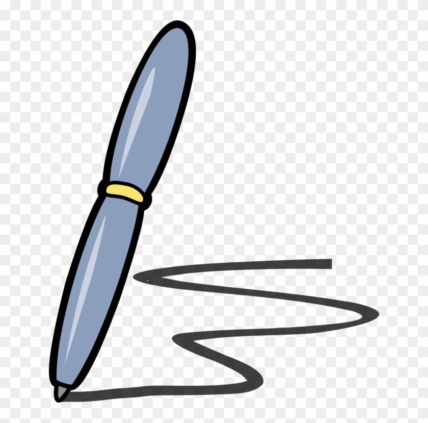 Paper Pens Drawing Cartoon Animation
