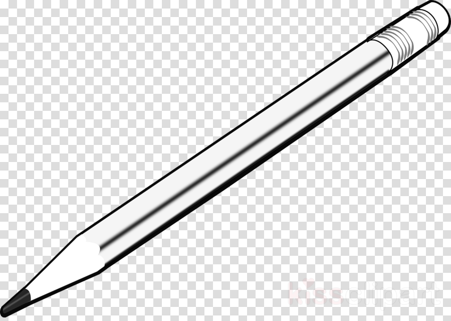 Pencil clipart black and white transparent background pictures on
