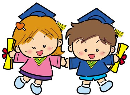 Baby clipart graduation pencil and in color baby