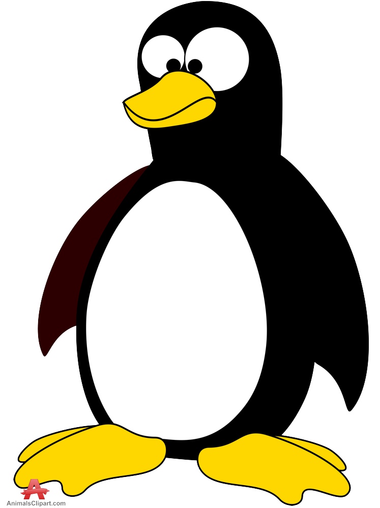 Penguin clipart cartoon.