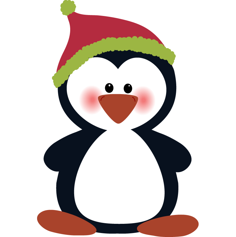 Cute christmas penguin clipart free clip art images