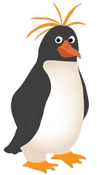 penguin clipart easy