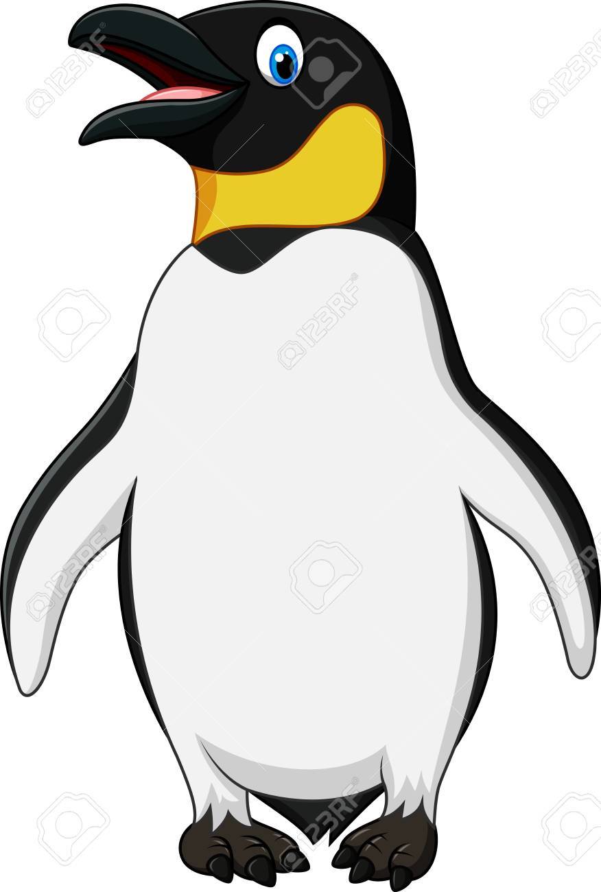 Emperor penguin clipart.