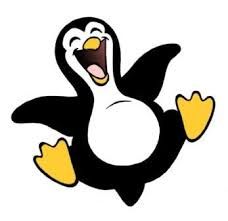 This penguin enthusiastically.