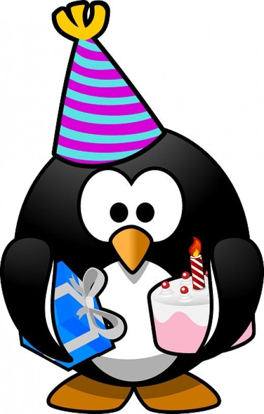 Happy birthday penguin.