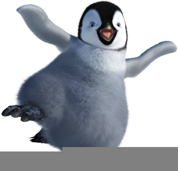 Happy Feet Penguin Clipart