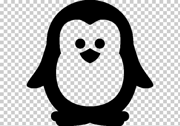 Penguin computer icons.