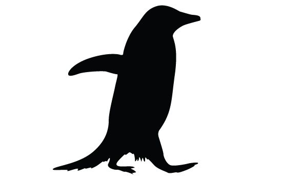 Penguinsilhouettevectors silhouettes silhouette.