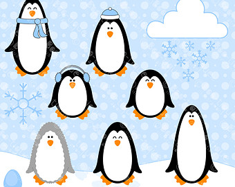 Free christmas penguin.
