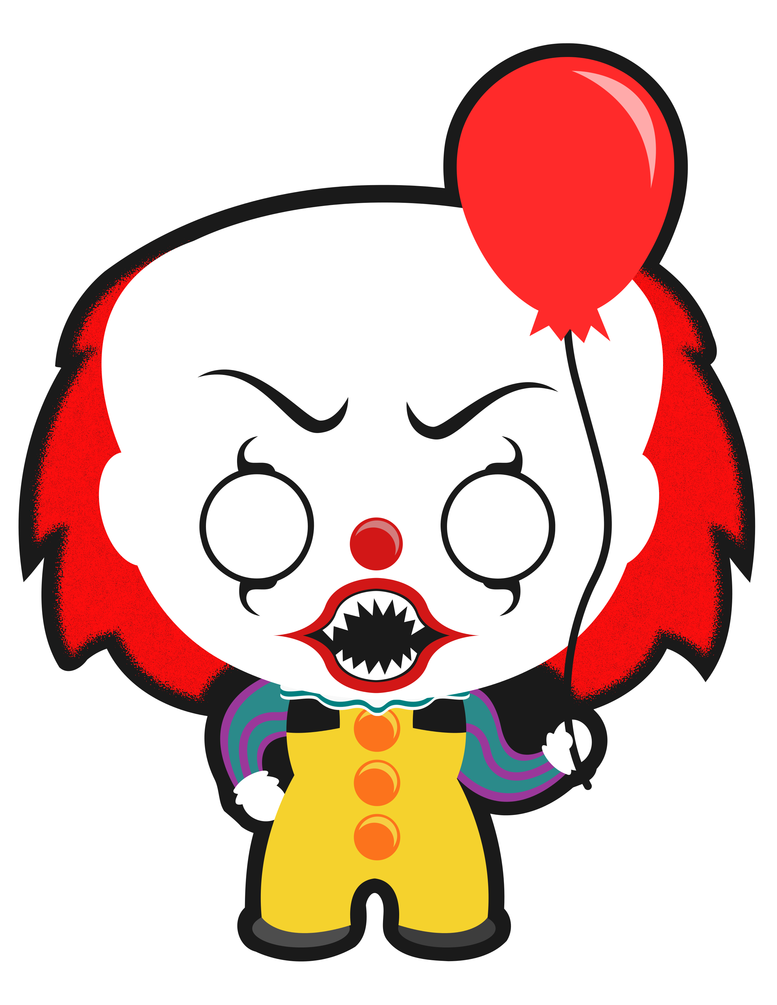pennywise clipart baby