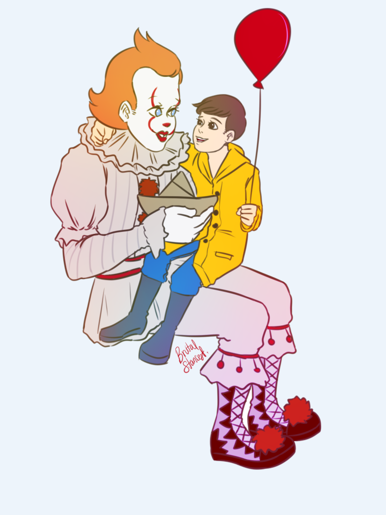 Embed this image in your blog or website. pennywise. clipart. pennywise cli...