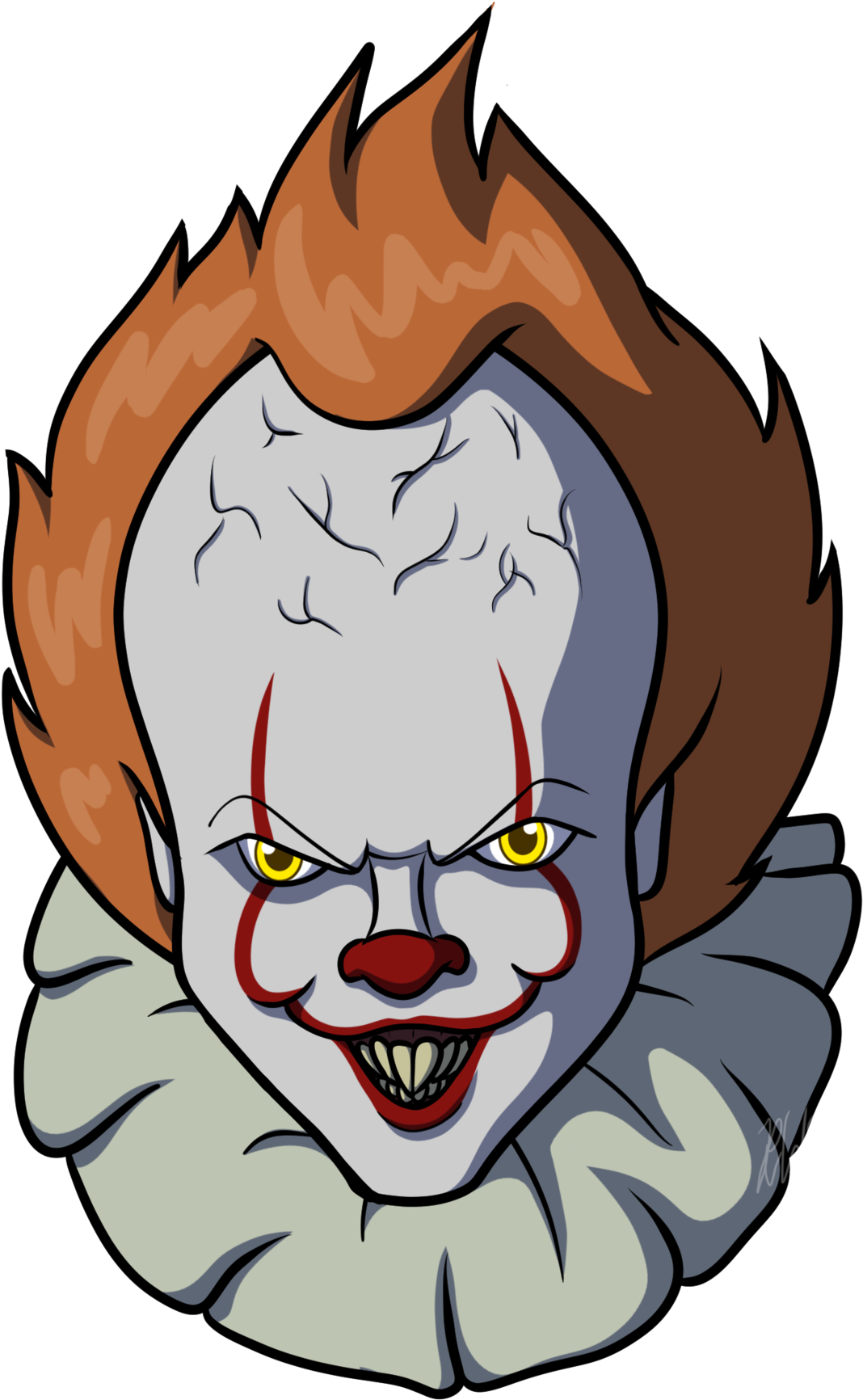 Scary Pennywise Clip Art