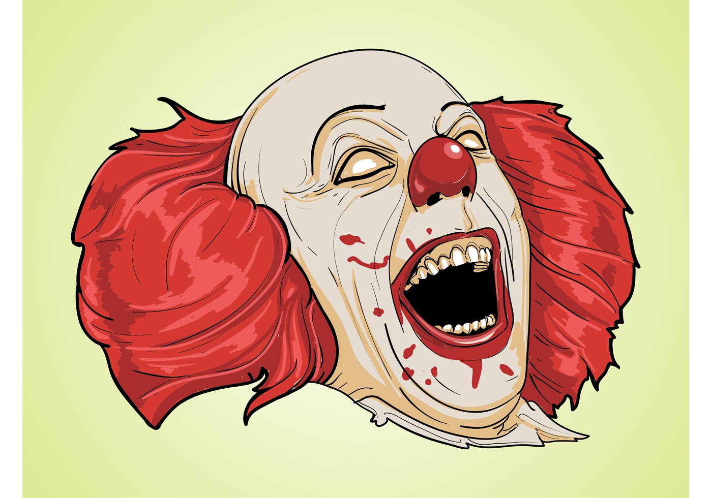 Pennywise free vector.