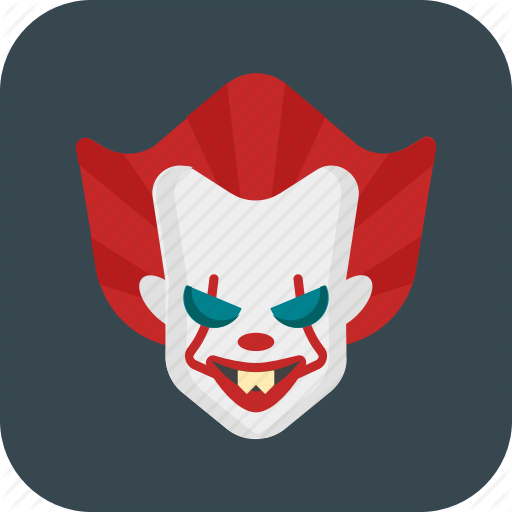 pennywise clipart spooky