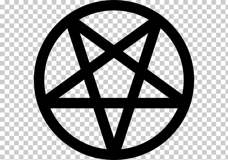 Pentagram Pentacle Satanism Sigil of Baphomet, Satanic PNG