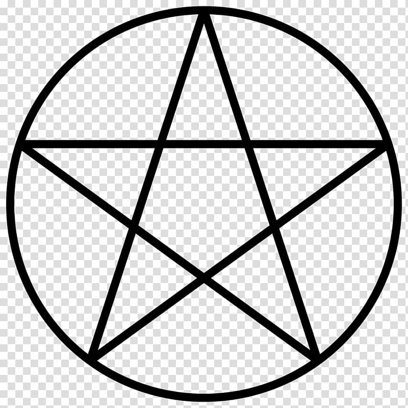 Pentagram Pentacle Symbol Wicca, pentagram transparent
