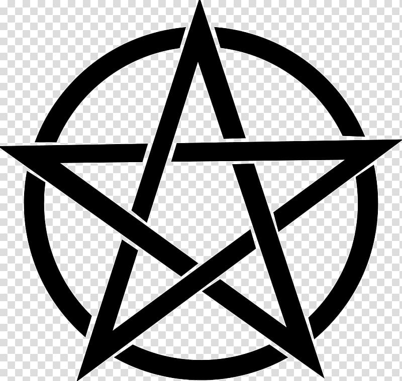 Pentagram Wicca Pentacle , Pentacle transparent background