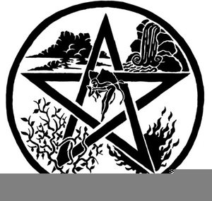 Pentagrams and pagan.