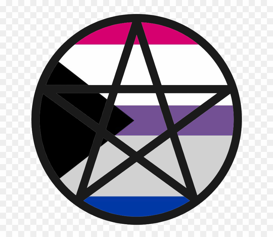 pentagram clipart purple