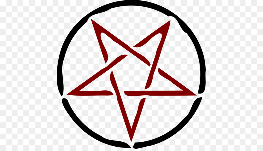 Pentagram pentacle stencil.