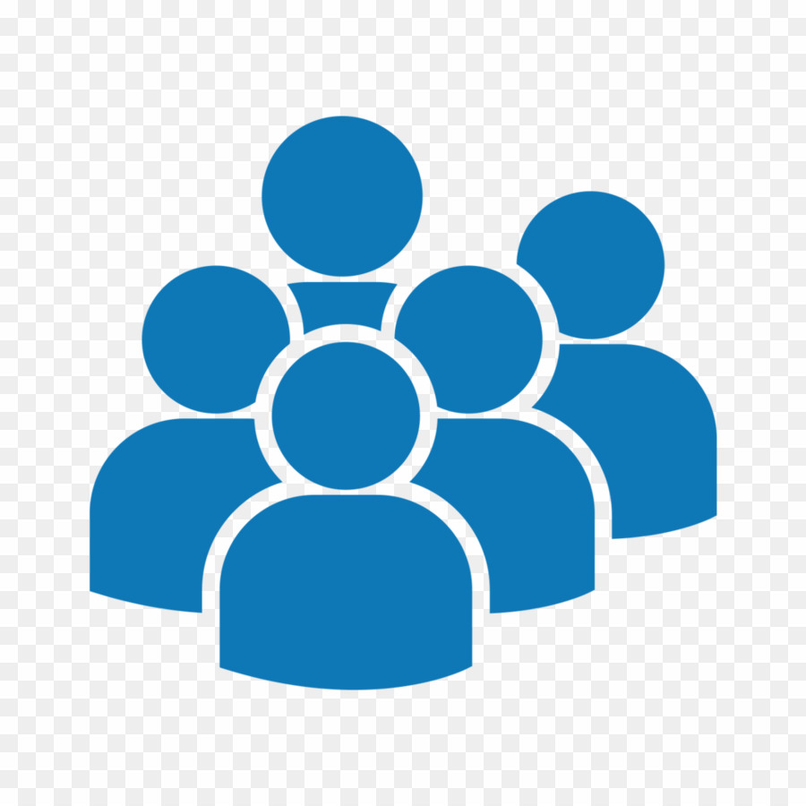 people clipart blue