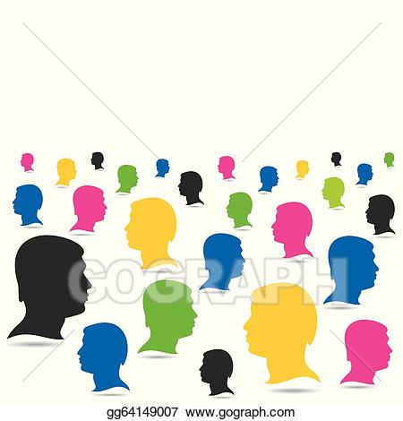 people clipart colorful