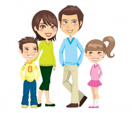 Family clipart people.