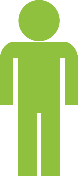Man Icon Symbol Green Clip Art at Clker