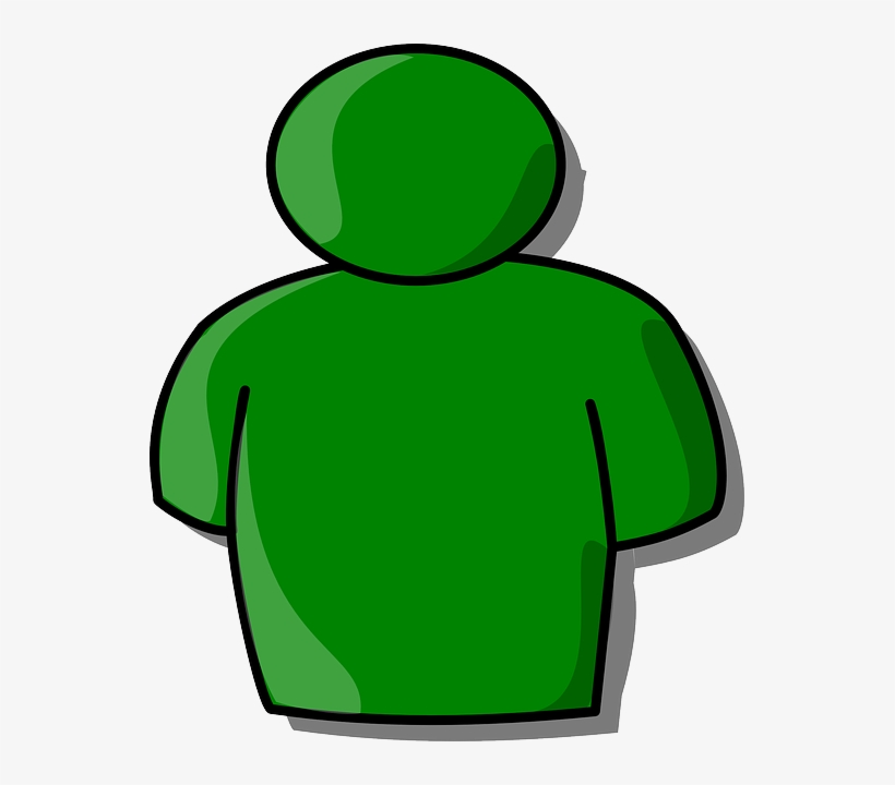 Head, Green, Icon, Outline, Symbol, People, Man, Person