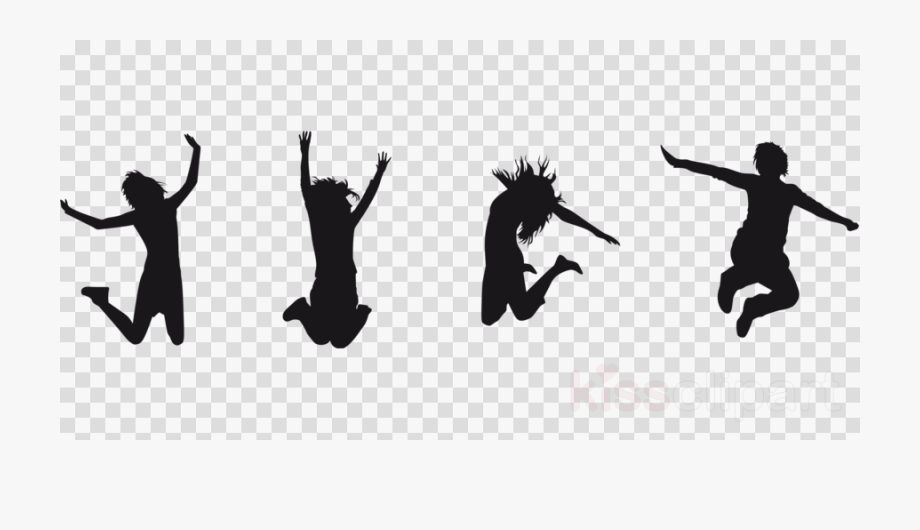 Download Png Of People Jumping With Joy Clipart Clip