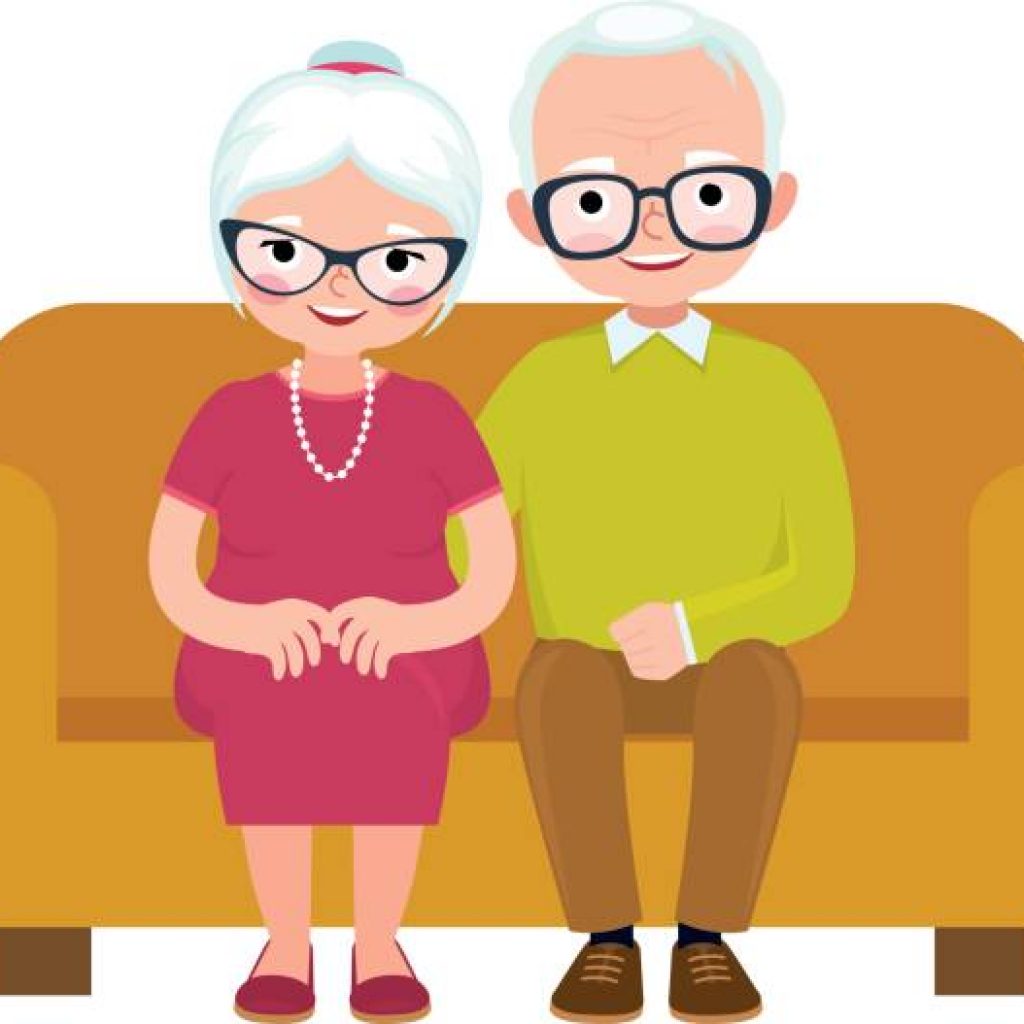 Old people clipart.