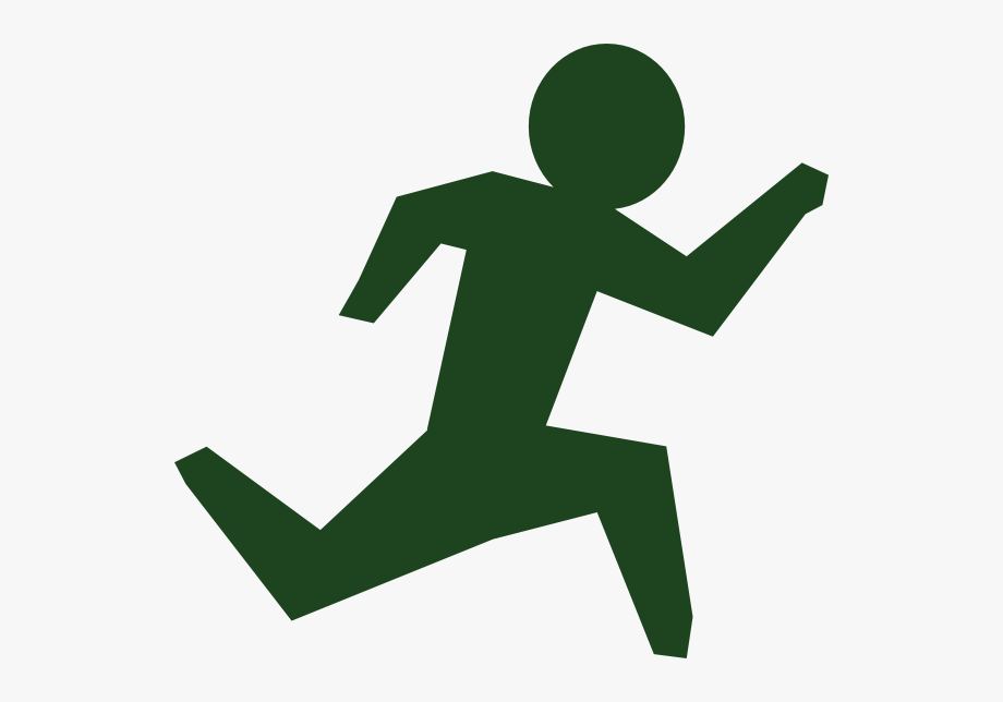 Running man icon.