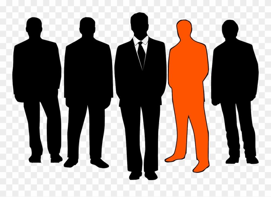 People clipart silhouette.