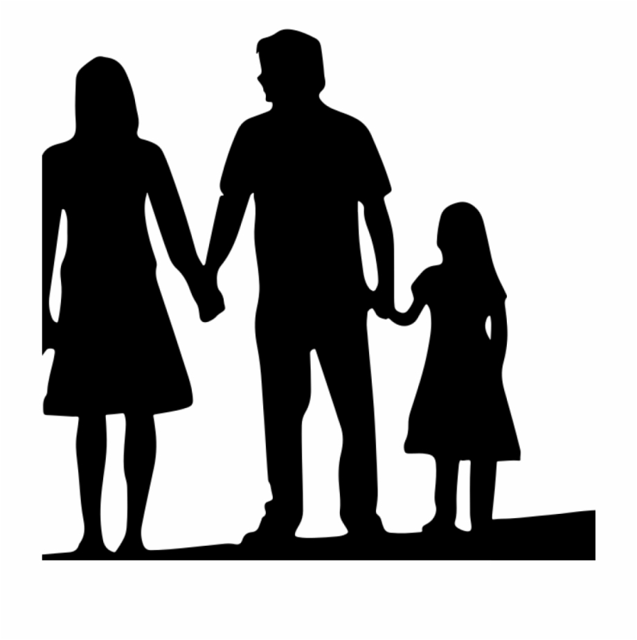 Free Family Silhouette Clip Art