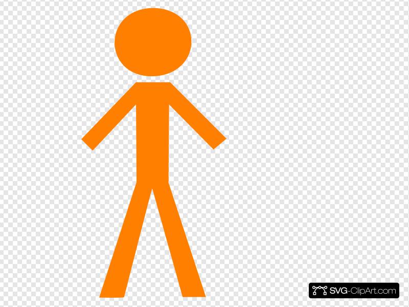 Green Stick Man Clip art, Icon and SVG