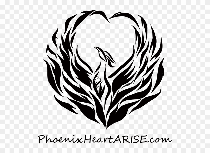 Phoenix clipart black and white clipart images gallery for