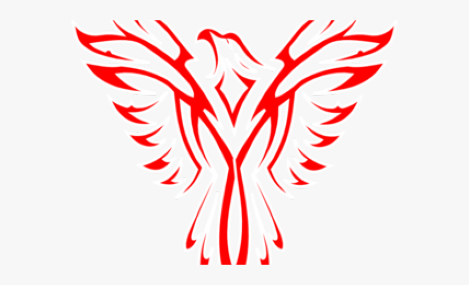 Phoenix Flag Clipart Red