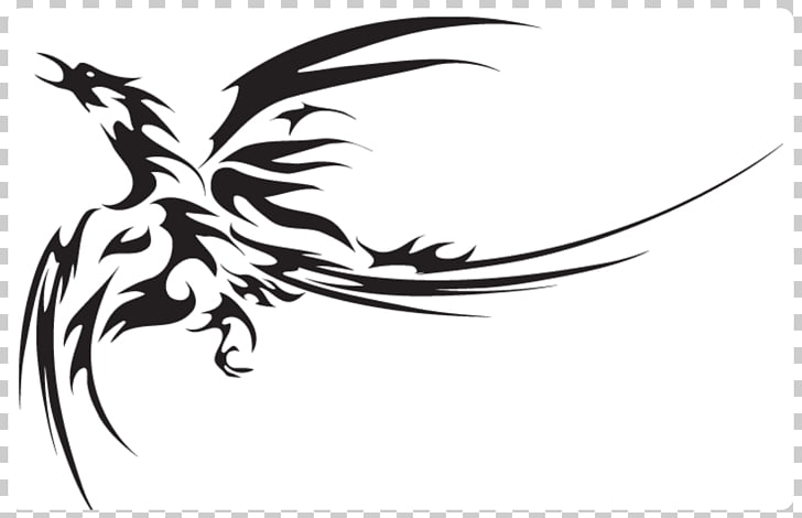 Phoenix Tattoo Symbol Chinese dragon, Phoenix PNG clipart