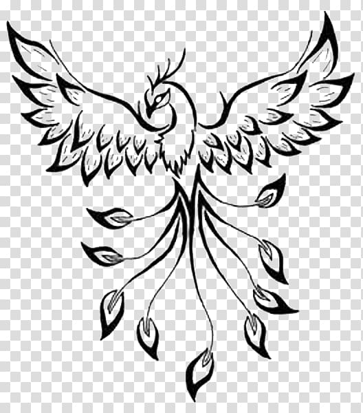 phoenix clipart tattoo