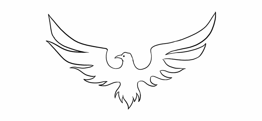 How To Draw A Phoenix Really Easy Drawing Tutorial