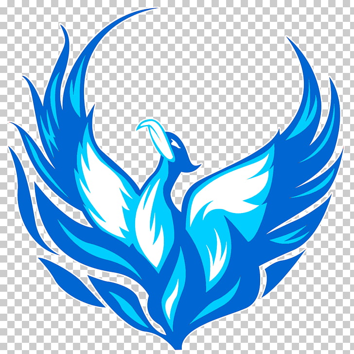 Phoenix logo drawing.
