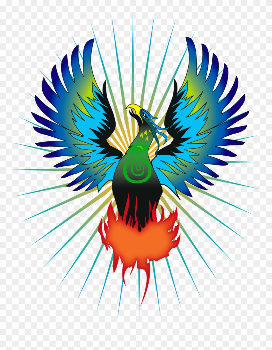 Phoenix mythical bird.