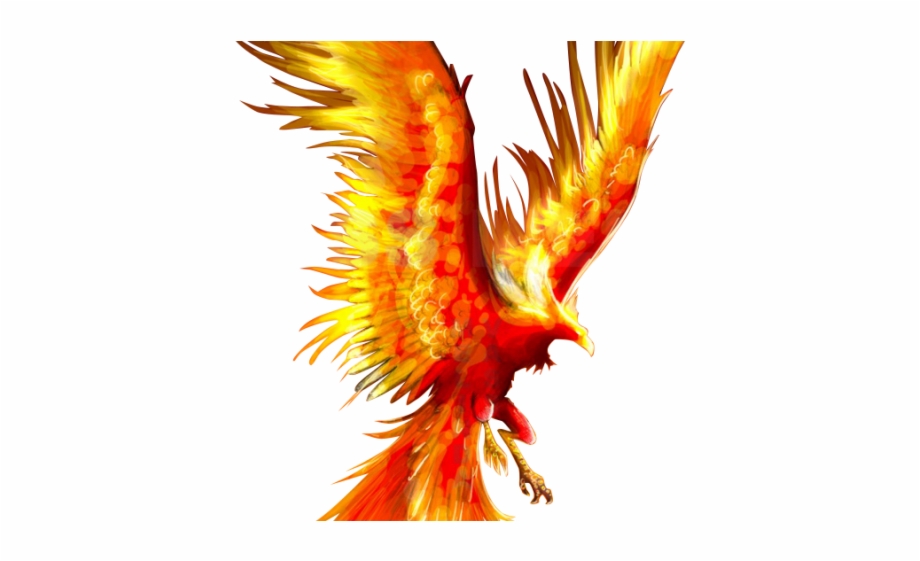 phoenix clipart realistic