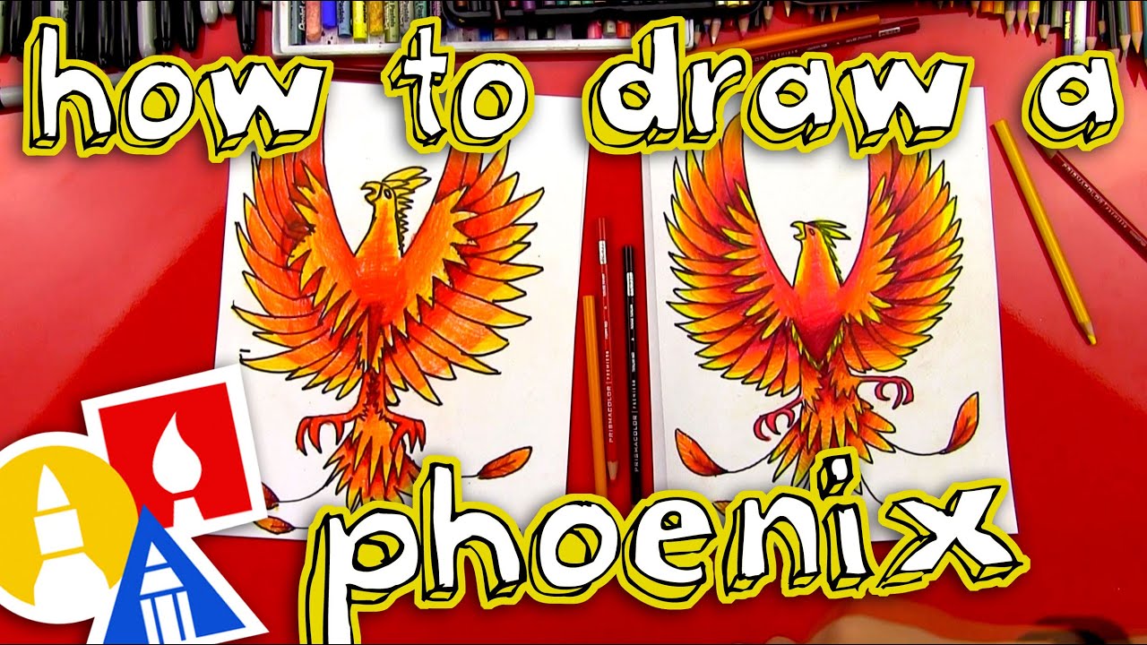 How draw phoenix.