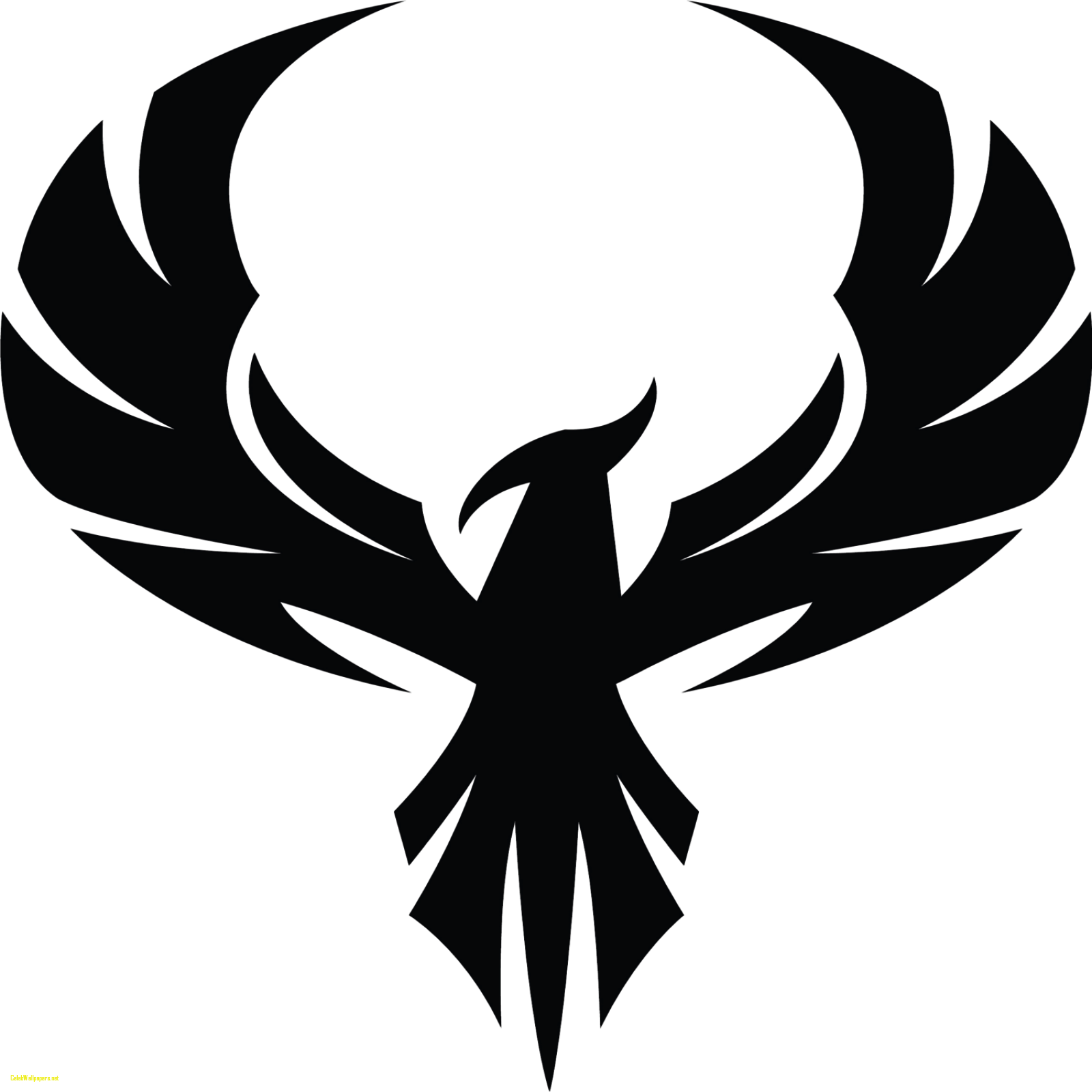 Phoenix silhouette getdrawingscom.