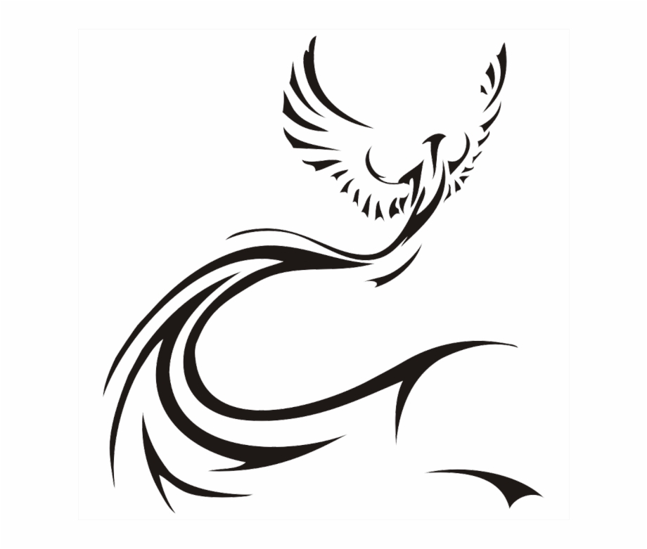 Tattoo Art Bird Phoenix Free Hq Image Clipart